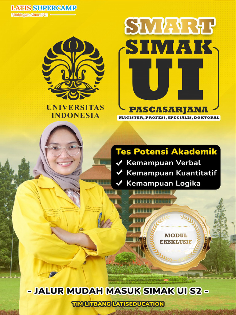 Panduan Ujian SIMAK UI S2 2023 | PDF