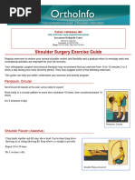 Shoulder Strengthening Rehab Protocol | PDF | Anatomical Terms Of ...