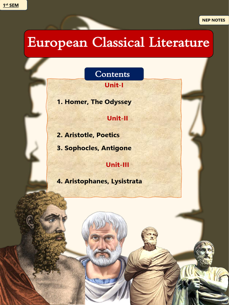 European Classical Literature: Lysistrata Analysis | PDF | Penelope ...