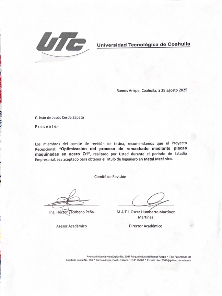 Utc Antonio | PDF