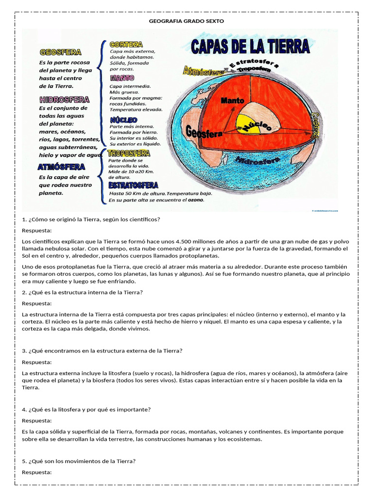 Geografía de la Tierra para Sexto Grado | PDF | Tierra | Eclipse