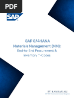 SAP Inventory Reservation Guide: MB21, MB1A | PDF | Inventory | Business