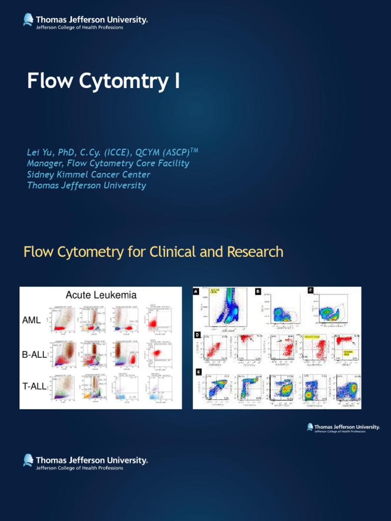 Flow Cytometry Principles Overview | PDF