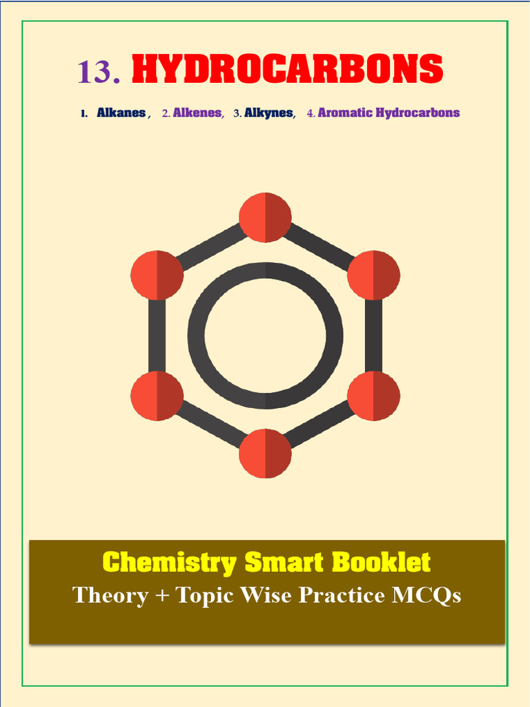 Class XI Hydrocarbons Study Guide | PDF | Alkene | Alkane