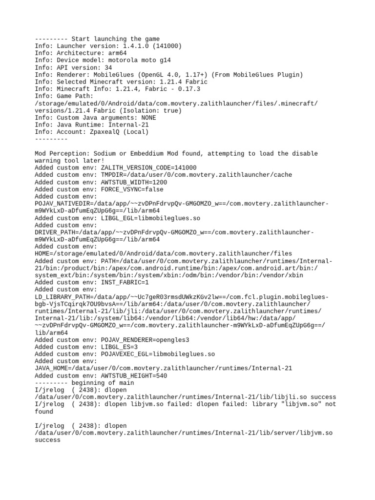 Launch Minecraft 1.21.4 on Android | PDF | Computer Engineering ...