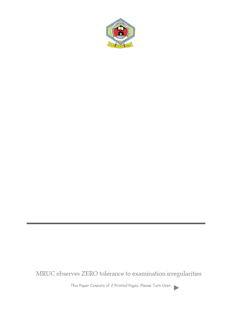 Hps 2205 Quantitative Methods (1) | PDF | Mathematics | Applied Mathematics