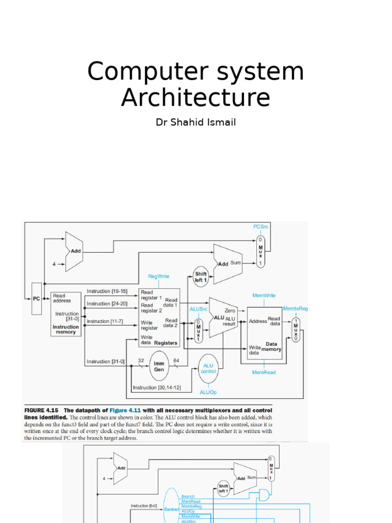 Computer System Architecture | PDF