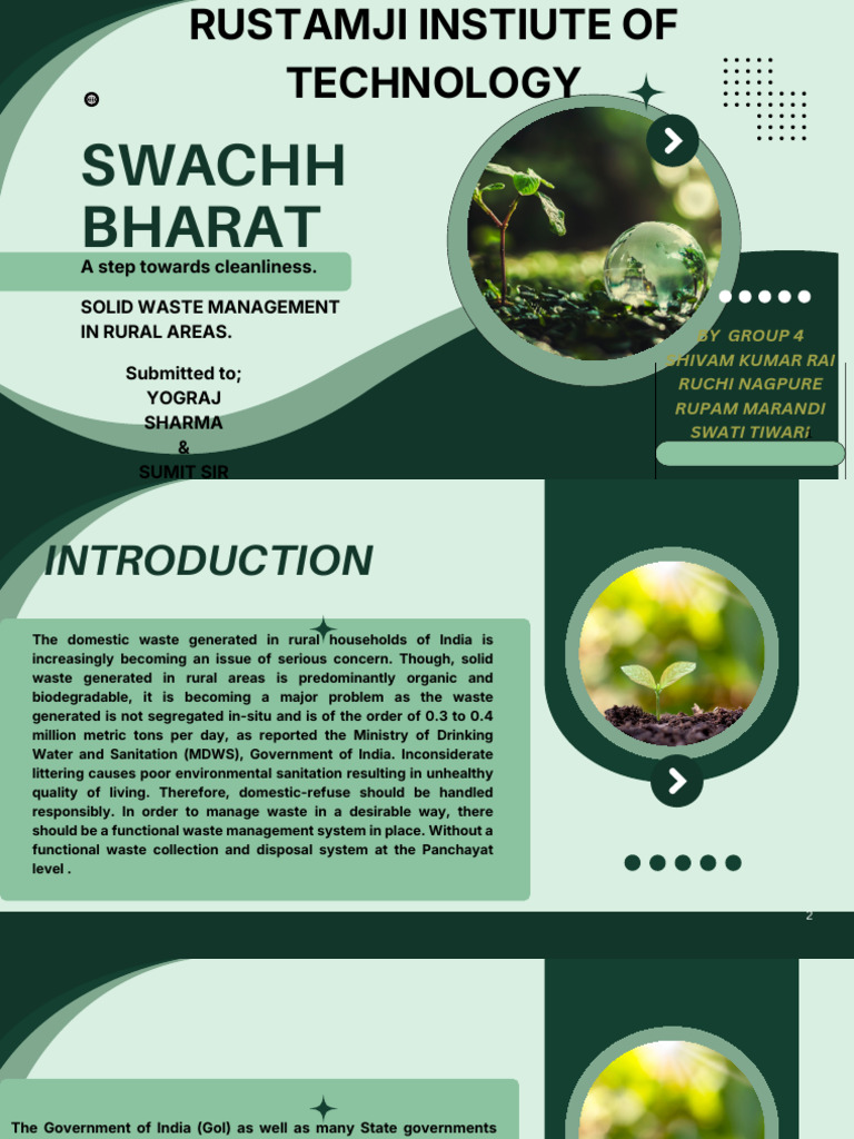 Solid Waste Management in Rural India | PDF | Waste | Waste Management