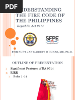 Fire Code of the Philippines (RA 9514) | PDF | Fire Safety | Firefighting