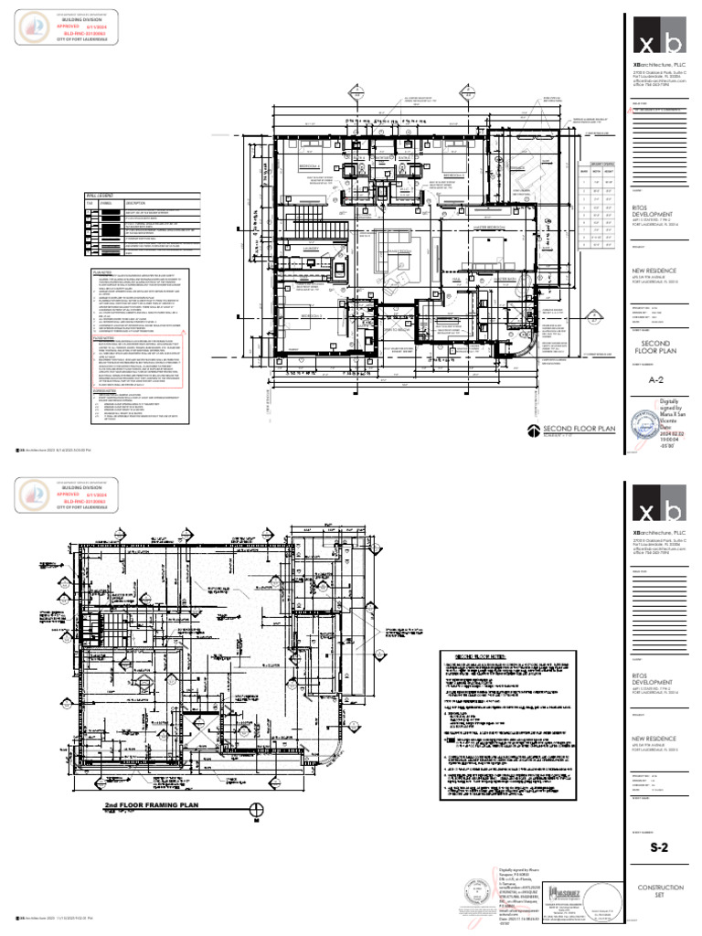 Second Floor Plan for New Residence | PDF | Building Engineering