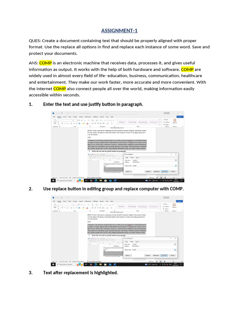 Computer Basics and Document Formatting Guide | PDF | Computer Data ...