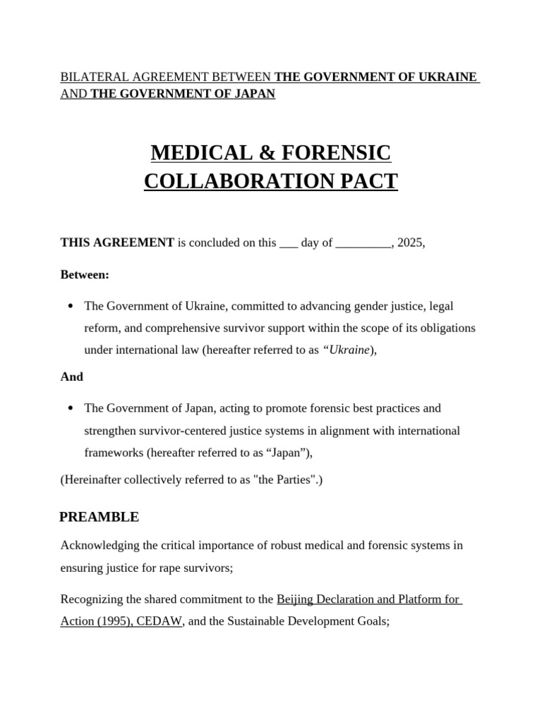 Bilateral agreement with Japanon title - Medical & | PDF | Treaty | Rape