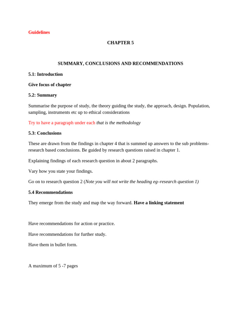 CHAPTER 5 Guidelines & Sample | PDF | Anxiety | Data