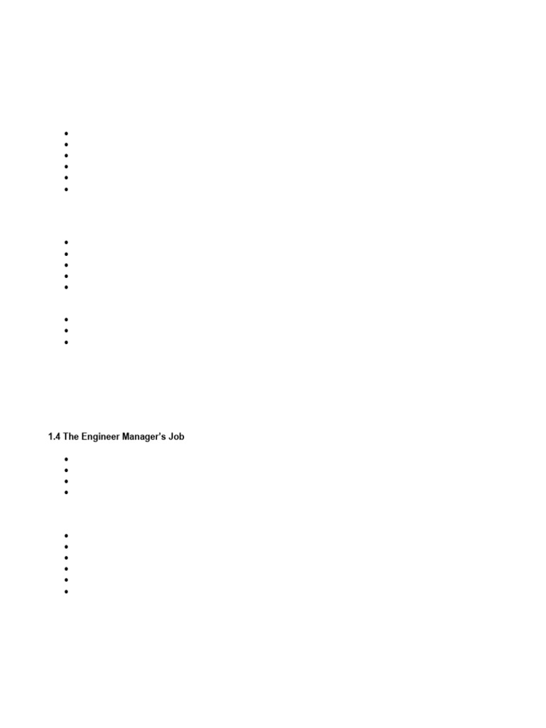 Lecture Note 4 Functions of Engineer | PDF | Leadership | Engineering