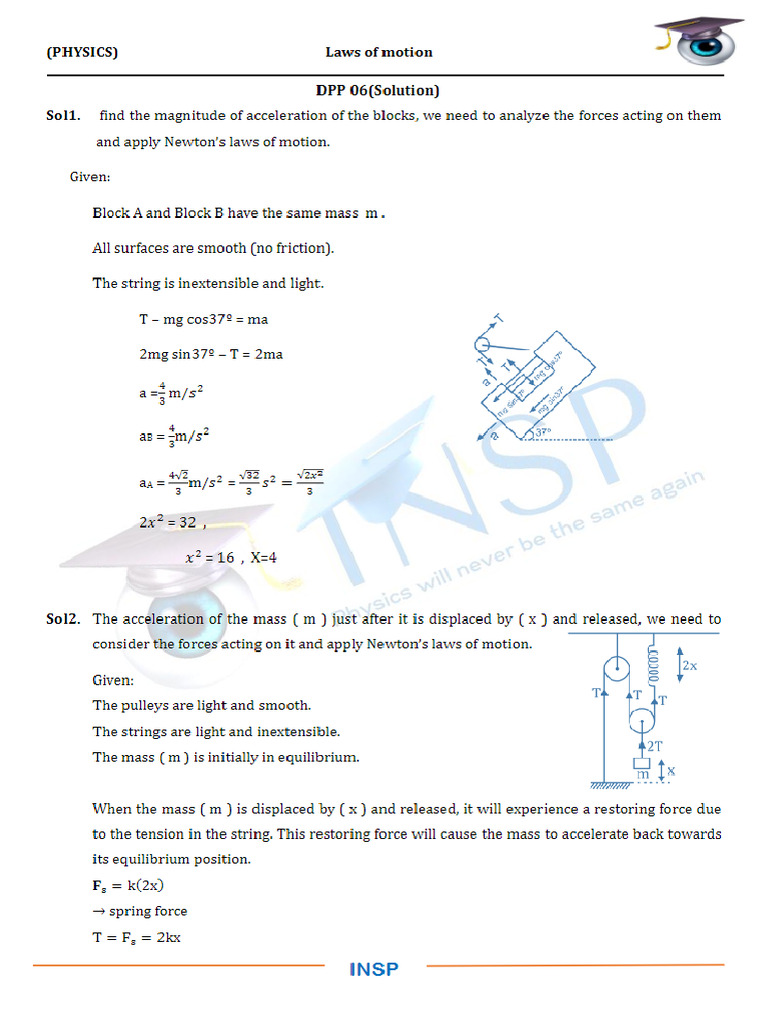 DPP 6 Soln | PDF