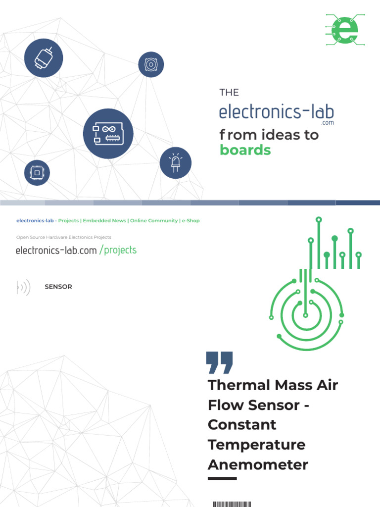 Thermal Mass Air Flow Sensor Guide | PDF | Flow Measurement | Sensor