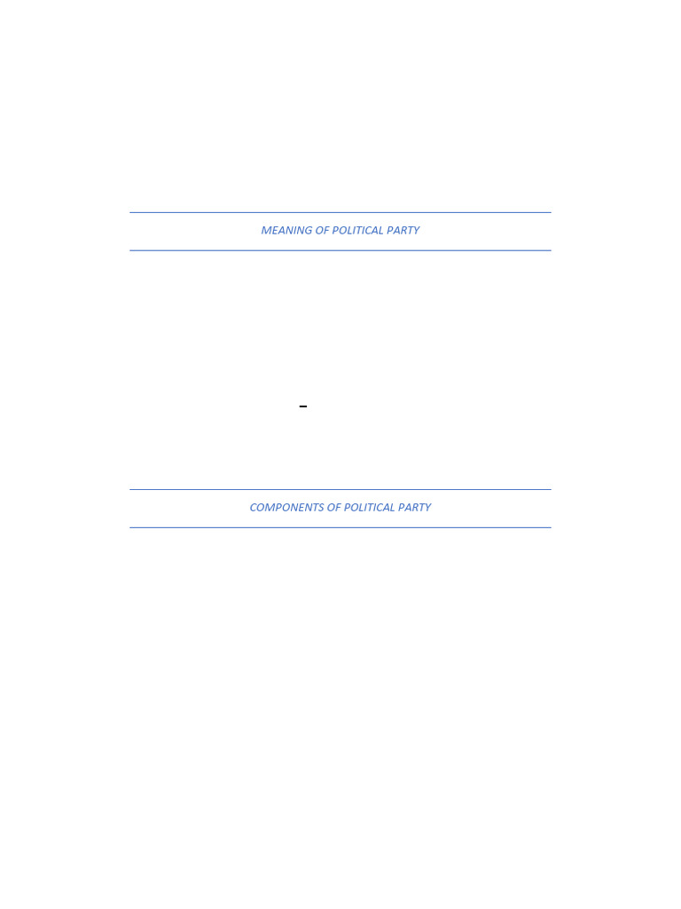 Understanding Political Parties in Democracy | PDF | Political Parties ...