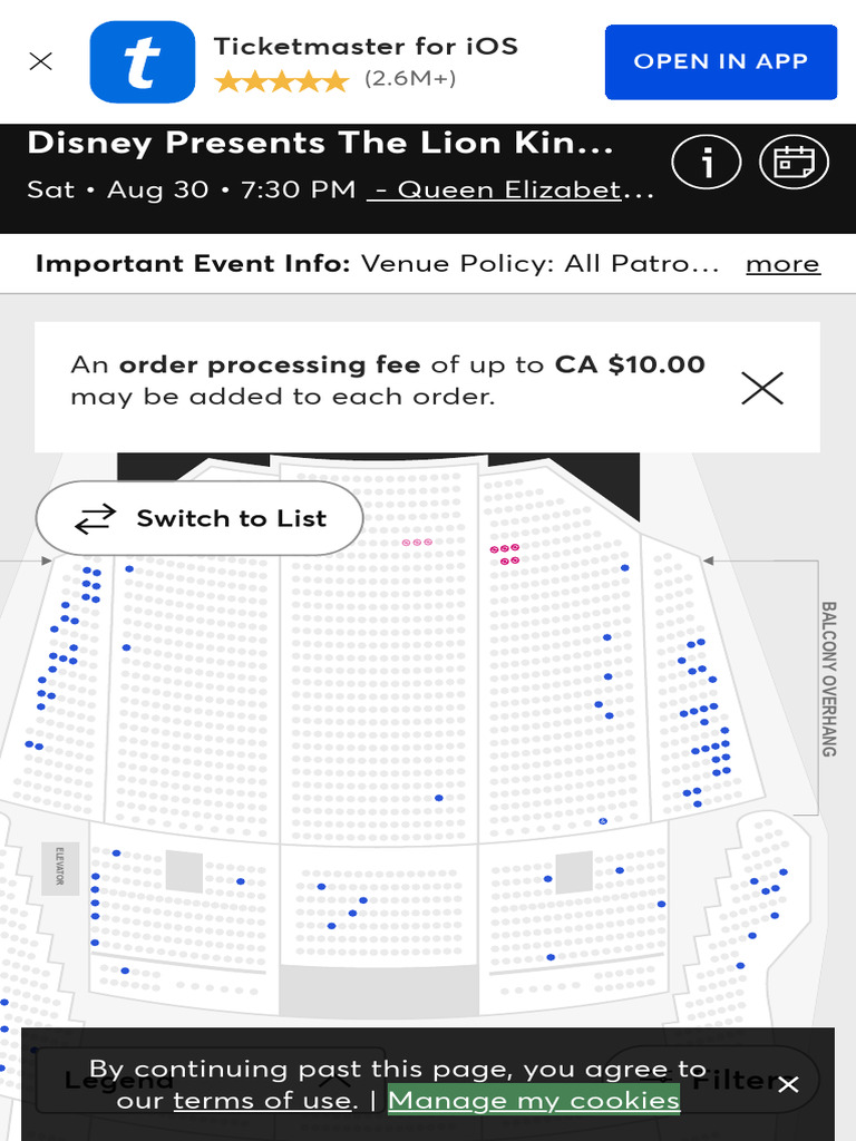 Disney Presents The Lion King (Touring) Tickets Aug 30, 2025 Vancouver ...