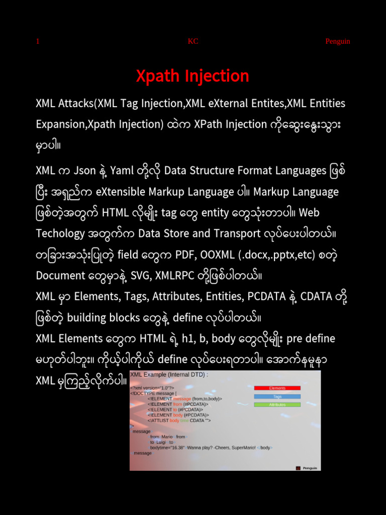 XPath Injection | PDF