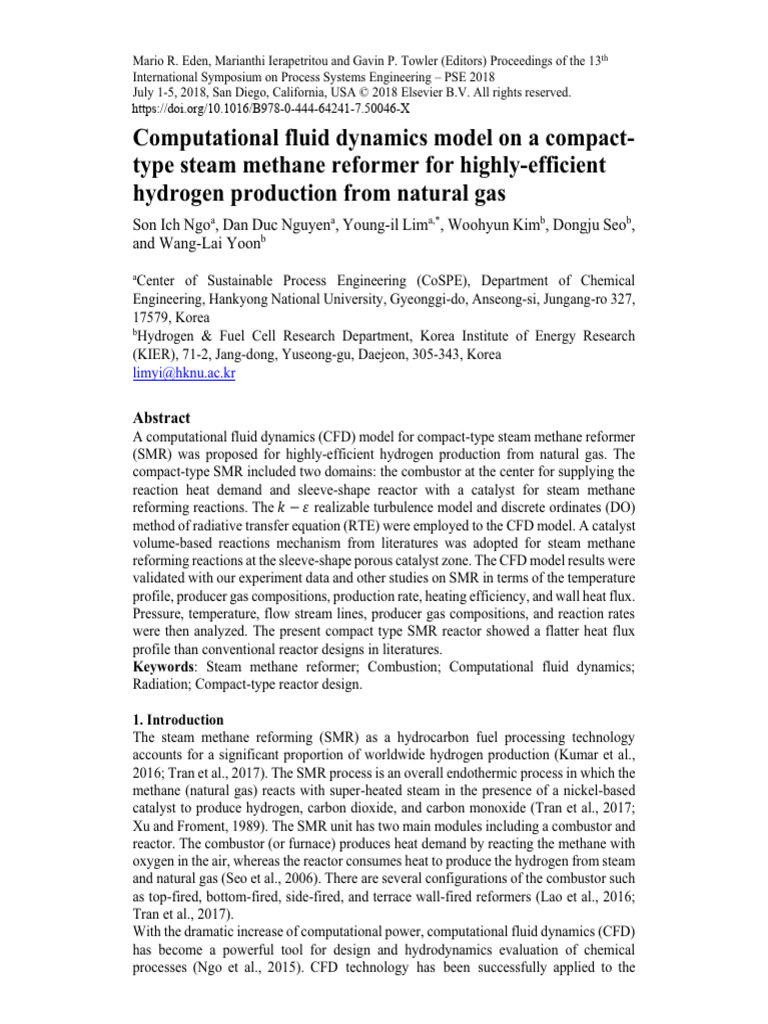 CFD Model for Compact SMR Efficiency | PDF | Computational Fluid ...