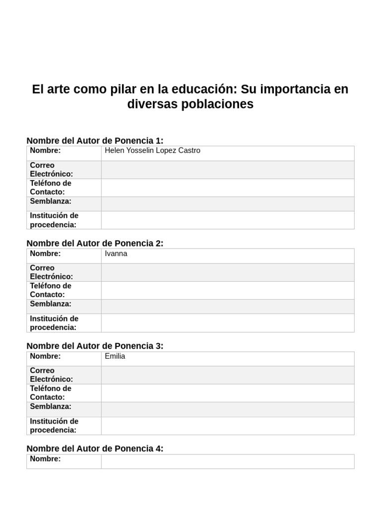 Formato de Ponencia | PDF