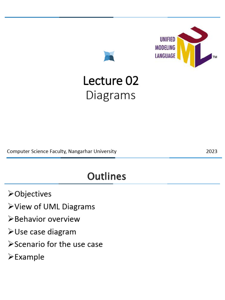 Lecture 02 | PDF | Unified Modeling Language | Use Case