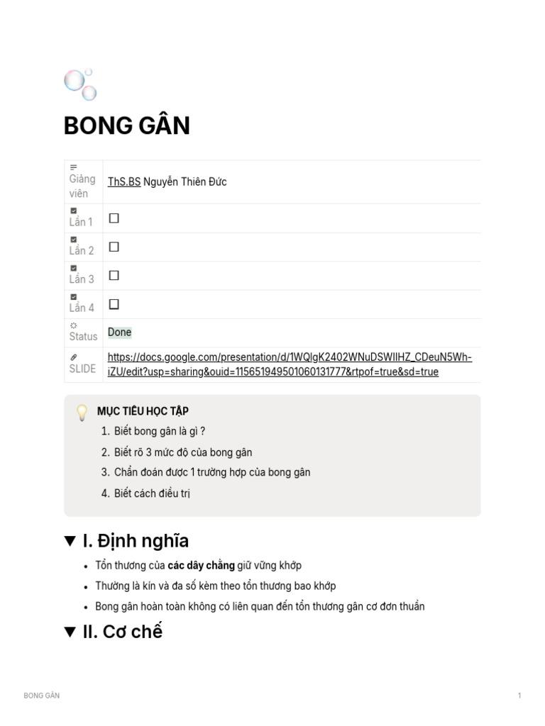 Notion Bong Gân | PDF