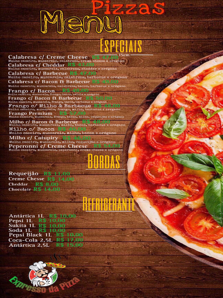 Cardápio 2 | PDF