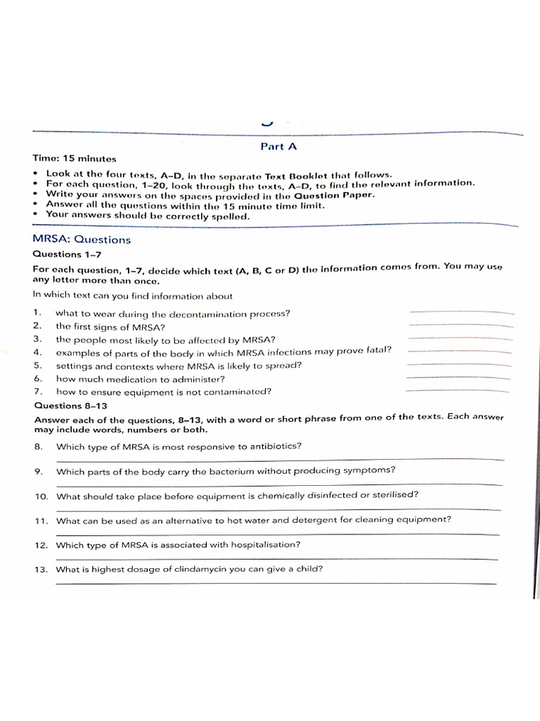 MRSA | PDF