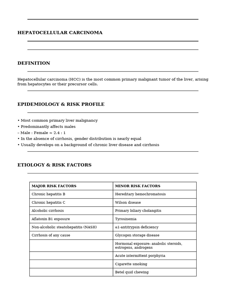 Understanding Hepatocellular Carcinoma | PDF | Cirrhosis | Liver