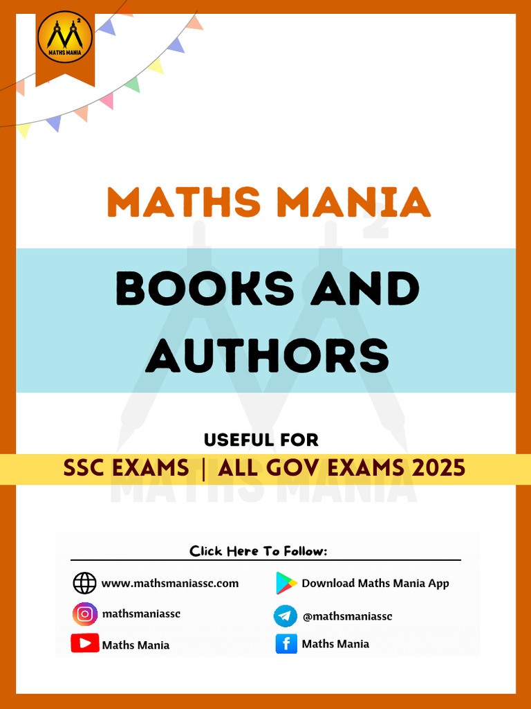 Maths Mania App for SSC Exam Prep | PDF