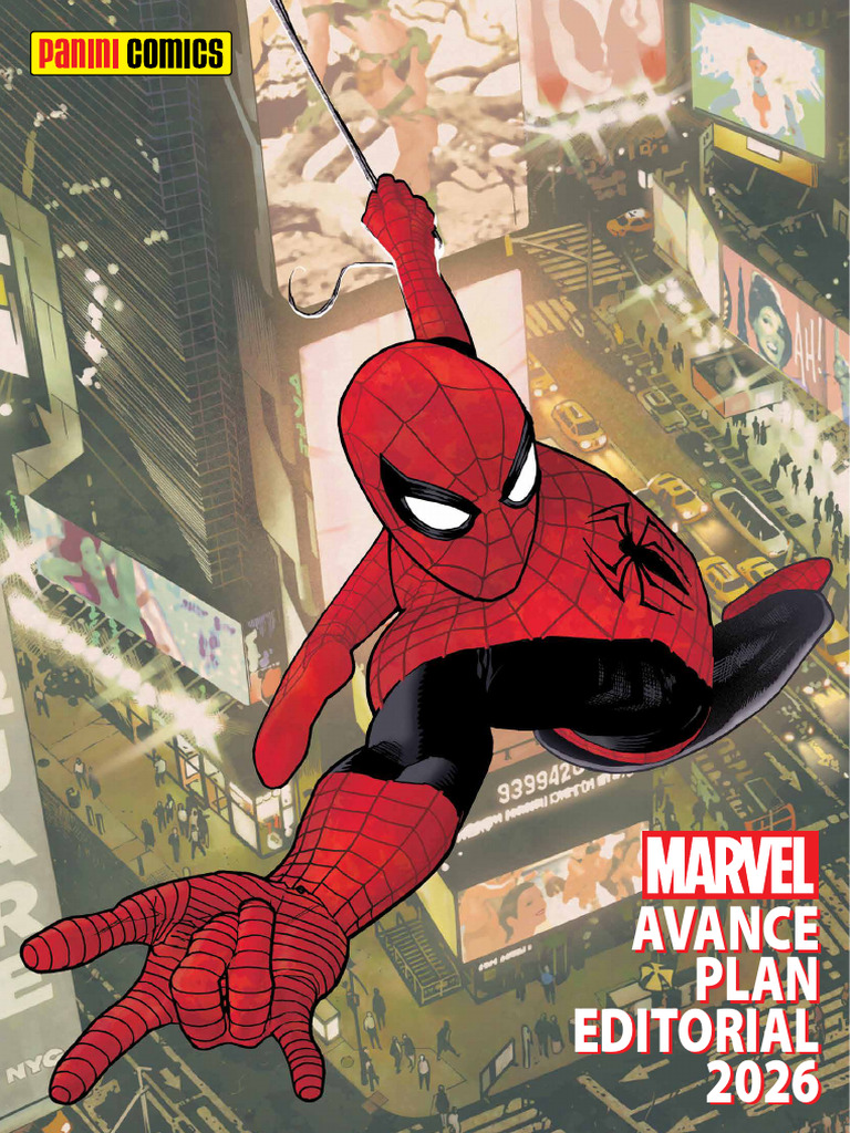 Avance Plan Editorial Marvel 2026 | PDF | Hombre araña | Comics Marvel