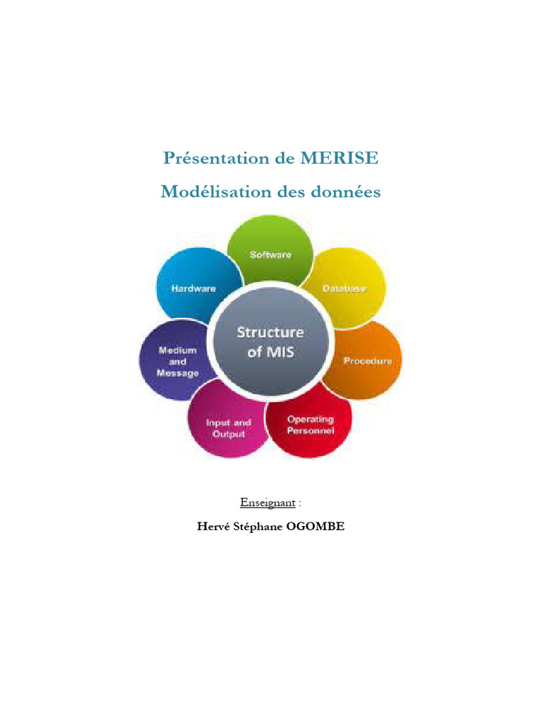 Introduction à la modélisation MERISE | PDF | Bases de données ...