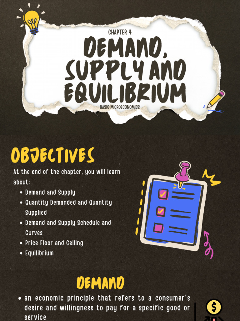Demand, Supply, and Market Equilibrium | PDF | Demand | Supply (Economics)