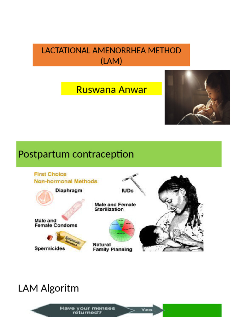 1.lactational Amenorrhoe Method | PDF | Breastfeeding | Family Planning