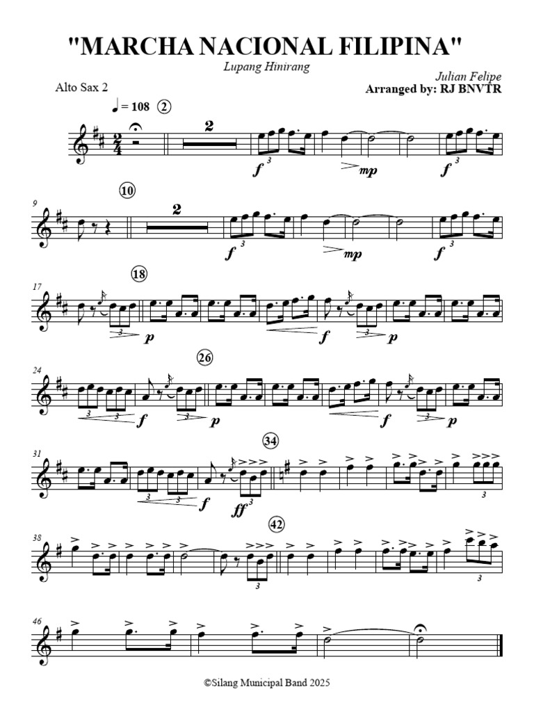Alto Sax 2 | PDF