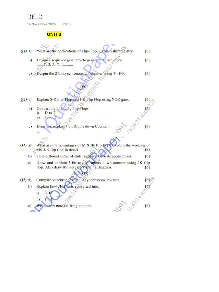 Unit Breakdown: Sections 4-6 Overview | PDF