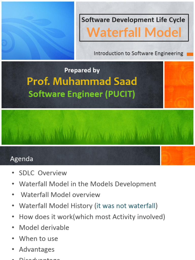 Waterfall Model in Software Engineering | PDF | Software Development ...