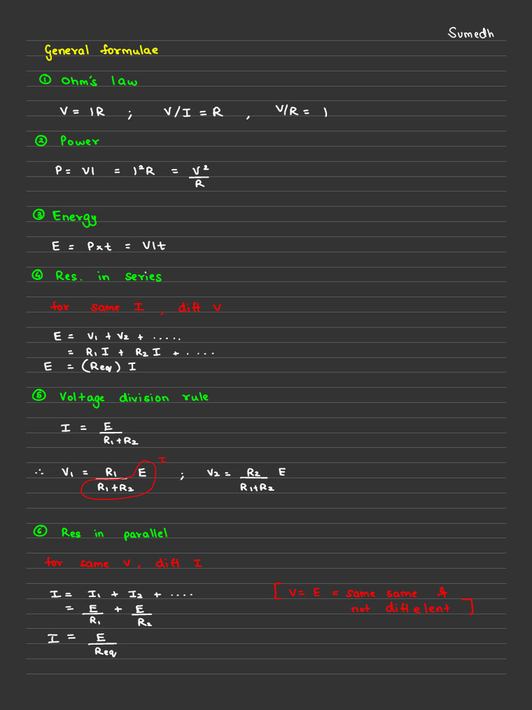 Eee Unit-1 | PDF | Electric Power | Electronic Circuits