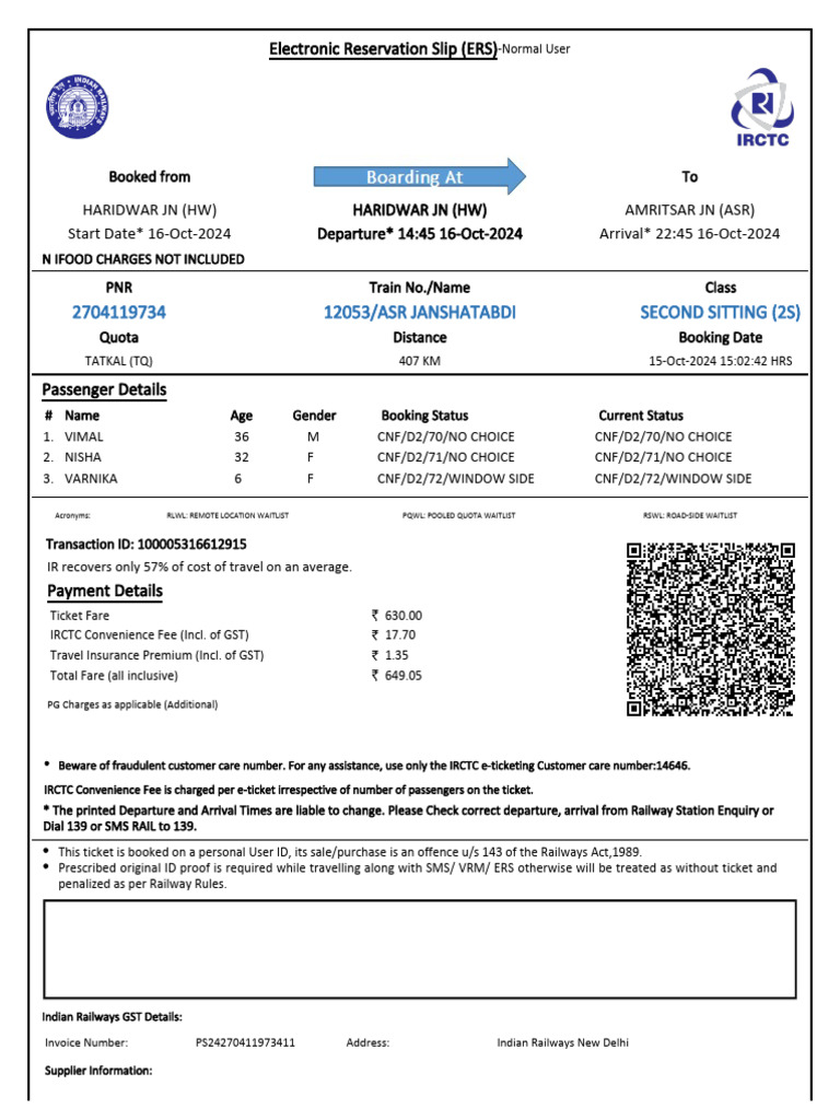 2704119734 | PDF | Identity Document | Payments
