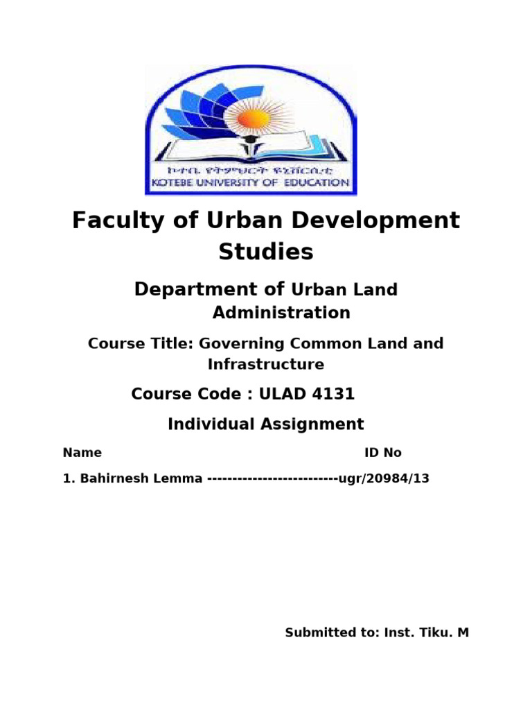 Governing Common Land Assignment | PDF