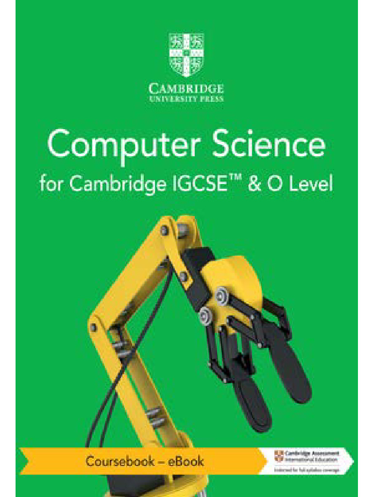igcse computer science 剑桥 新版 2023 首次考试 教材 | PDF