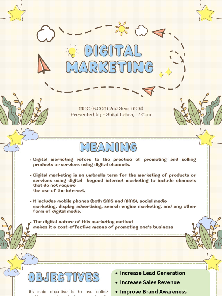 Digital Marketing Strategies Overview | PDF | Search Engine ...