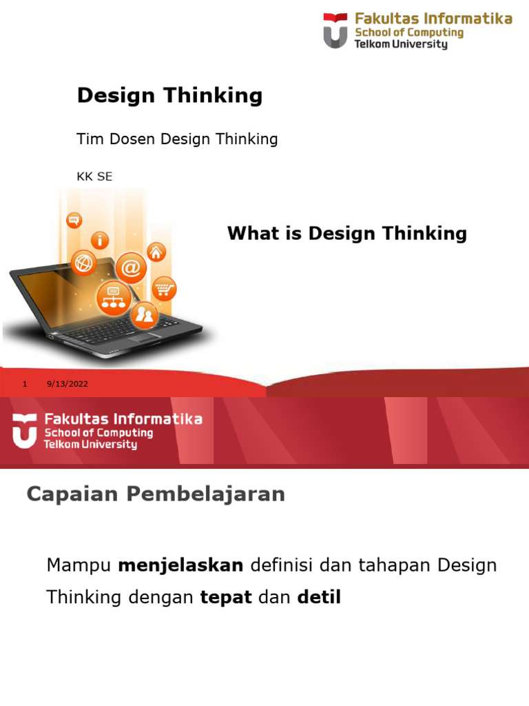 01 - What Is Design Thinking-SCD | PDF | Design Thinking | Knowledge