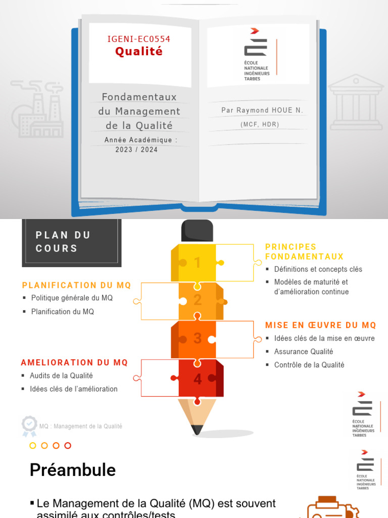 Fondamentaux du Management de la Qualité | PDF | Management de la ...