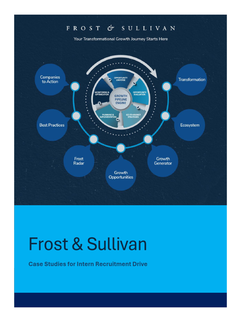 Case Study_Frost & Sullivan_ALC-GA | PDF