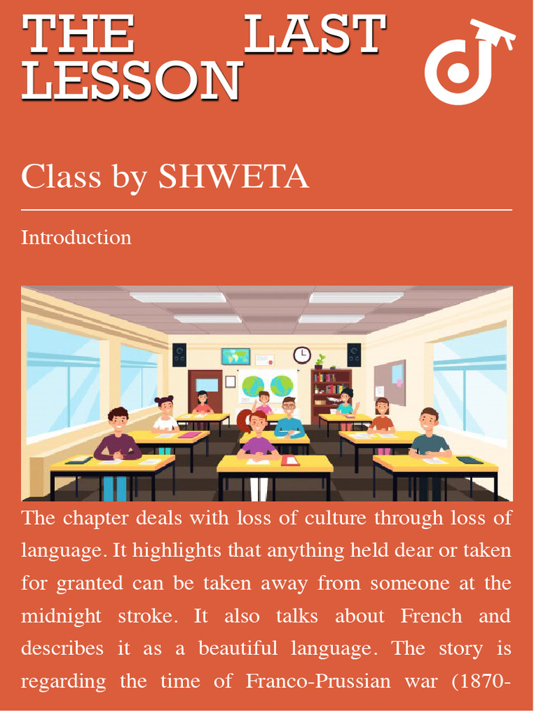The Last Lesson: Language and Culture Loss | PDF | Urdu | Human ...