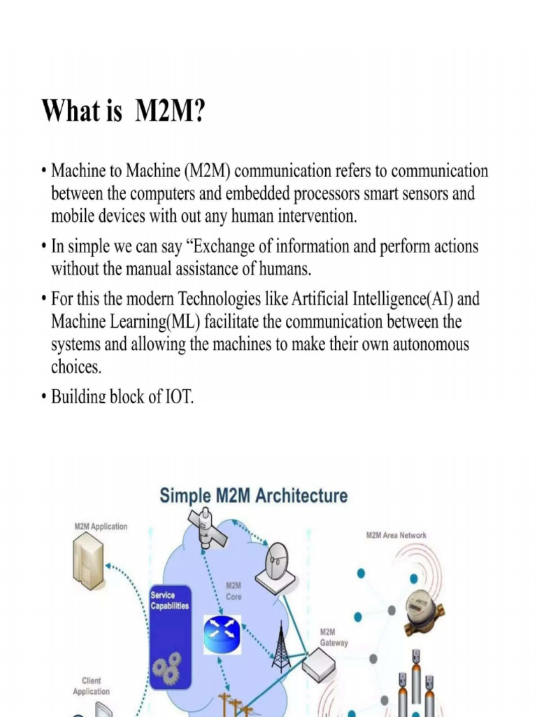 IoT U3 M2M | PDF