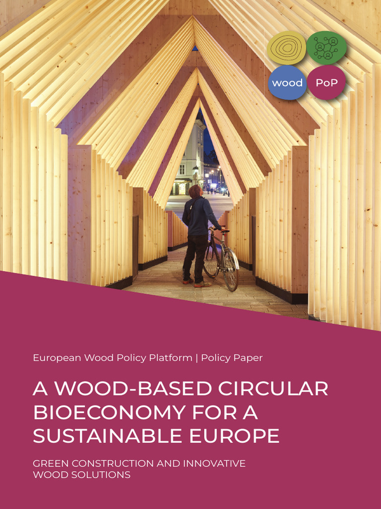 Wood-Based Circular Bioeconomy in Europe | PDF | Sustainability | Recycling