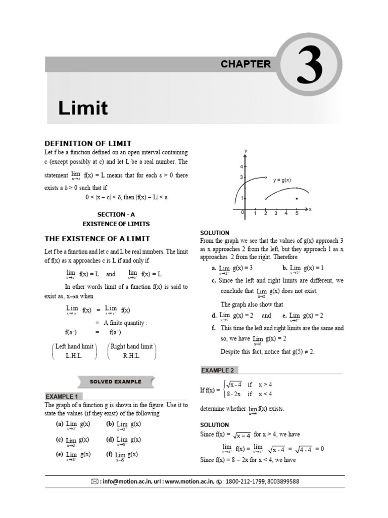 Understanding Limits in Calculus | PDF | Function (Mathematics) | Real ...